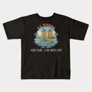 S.S. Minnow Tour Crewneck Sweatshirt - Explore the Legendary Voyage! Kids T-Shirt